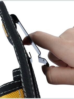 Small Tool Holder, Min Work Organizer Tool Pouch and Knife Holder with Snap Clip